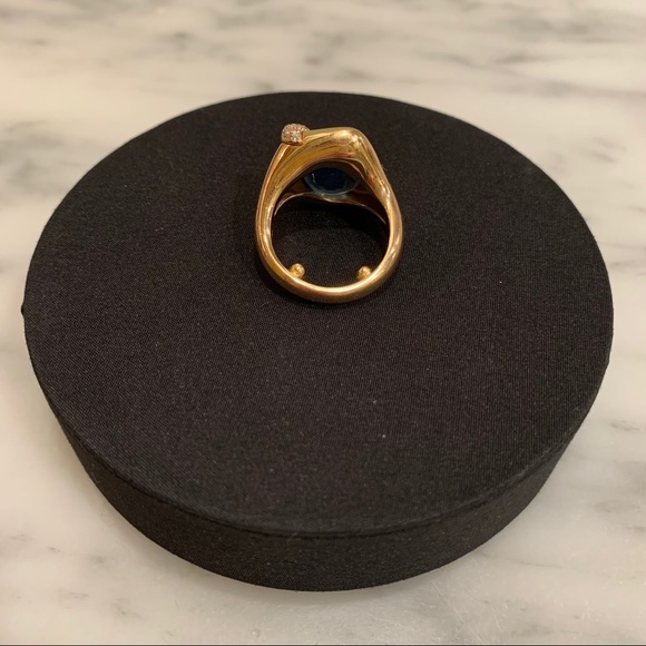 Pomellato Ritratto Topaz & Diamond Ring - Picture 15 of 15